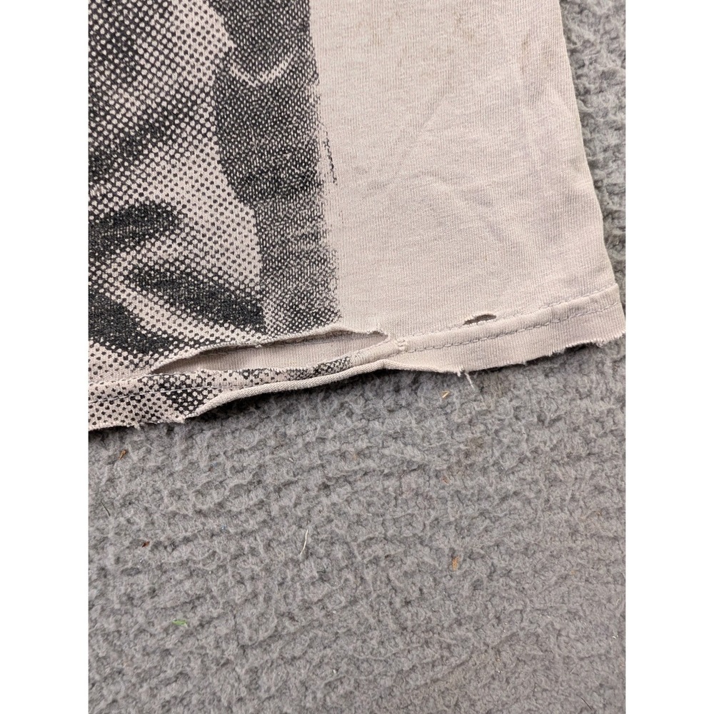 William S Burroughs Naked Lunch Monkey Brain Destroyed Distressed Thrashed Shirt - Picture 3 of 16